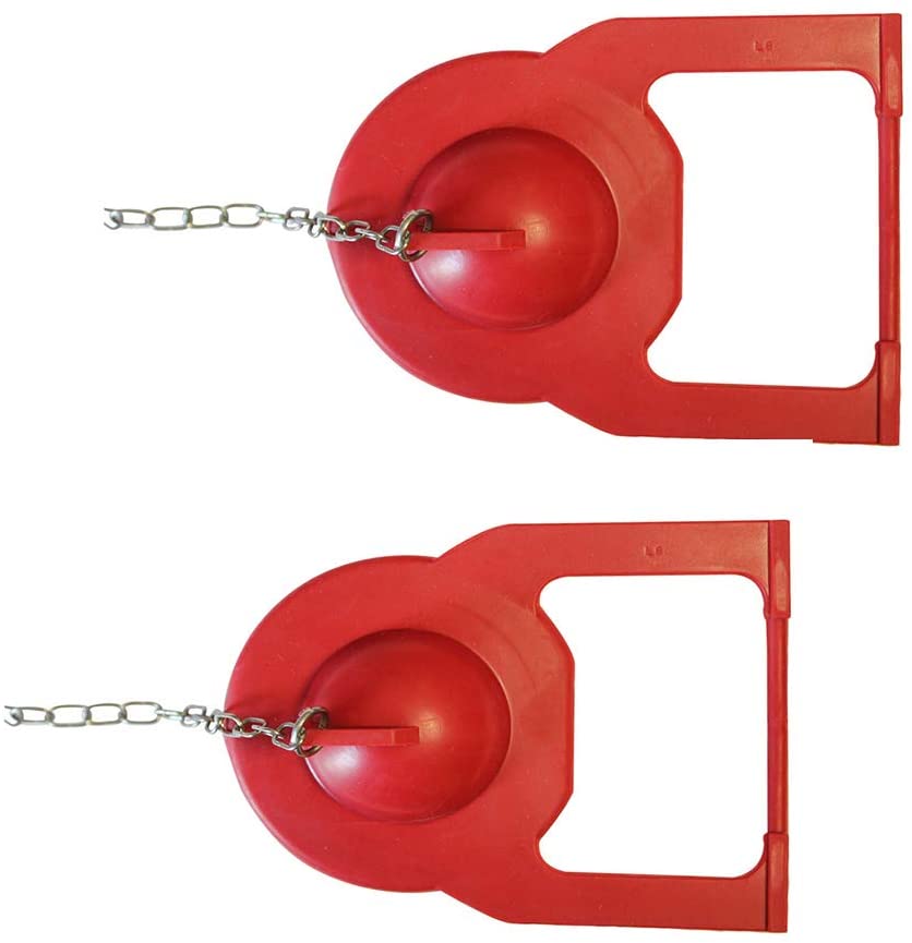 Hibbent 浮球活栓与挡板 Hibbent 2 Pack Toilet Flapper Replacement Compatible with Kohler Hinge-style parts 84995 and 1000490 Flapper