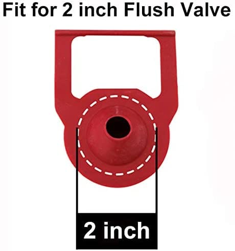 Hibbent 浮球活栓与挡板 Hibbent 2 Pack Toilet Flapper Replacement Compatible with Kohler Hinge-style parts 84995 and 1000490 Flapper