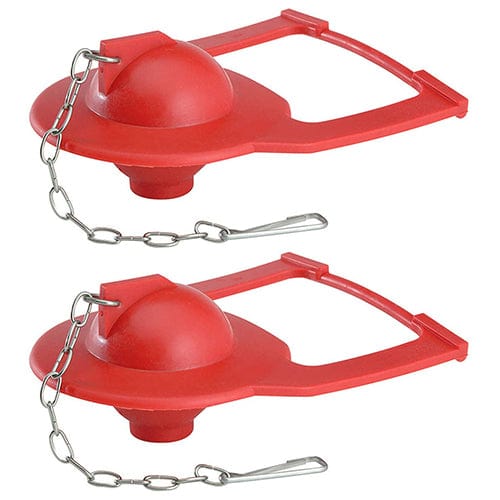 Hibbent 浮球活栓与挡板 Hibbent 2 Pack Toilet Flapper Replacement Compatible with Kohler Hinge-style parts 84995 and 1000490 Flapper