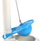 Hibbent 浮球活栓与挡板 Hibbent 2 Pack Toilet Flapper Replacement Compatible with Lowes AquaSouce Original 3" Flapper 1.28 GPF Toilets