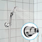 Hibbent 淋浴部件 Hibbent Shower Head Holder Removable Vacuum Suction Cup Shower Holder for Handheld Shower Head