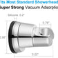 Hibbent 淋浴部件 Hibbent Shower Head Holder Removable Vacuum Suction Cup Shower Holder for Handheld Shower Head
