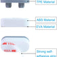 Hibbent 马桶/坐便器 Hibbent Toilet Seat Bumpers X 10 Pieces Universal Toilet Seat Buffer Toilet Lid Rubber Bumpers