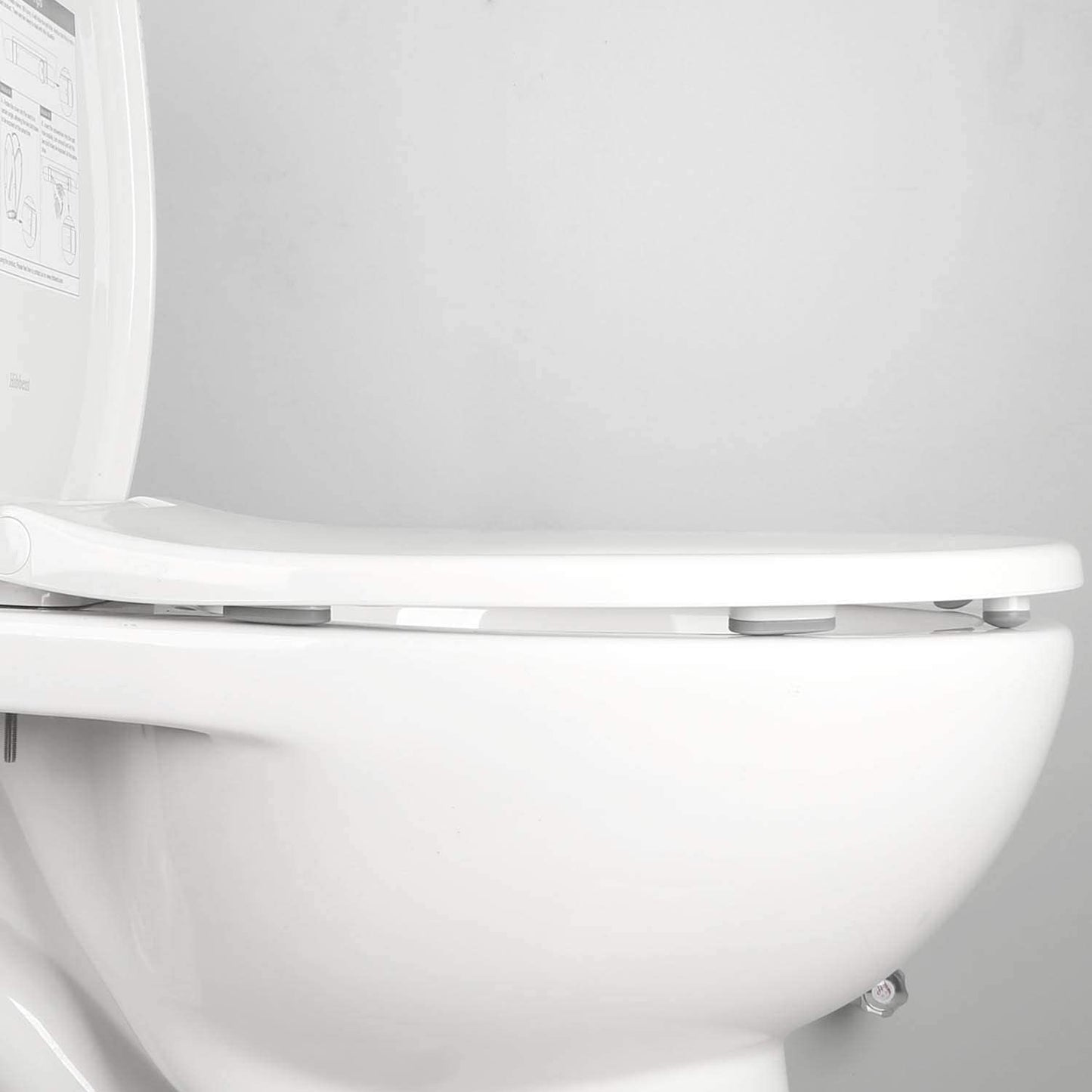 Hibbent 马桶/坐便器 Hibbent Toilet Seat Bumpers X 10 Pieces Universal Toilet Seat Buffer Toilet Lid Rubber Bumpers