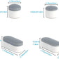 Hibbent 马桶/坐便器 Hibbent Toilet Seat Bumpers X 10 Pieces Universal Toilet Seat Buffer Toilet Lid Rubber Bumpers