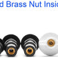 Hibbent 马桶盖 Hibbent Universal Toilet Parts Kit Toilet Seat Replacement Toilet Seat Screws and Bolts (5 Choices)