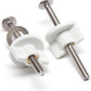 Hibbent 马桶盖 Hibbent Universal Toilet Parts Kit Toilet Seat Replacement Toilet Seat Screws and Bolts (5 Choices)