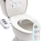 Hibbent Bidet Hibbent Attachable Bidet with Self Cleaning Dual Nozzle Hot and Cold Water Bidet Sprayer - 2000