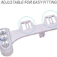 Hibbent Bidet Hibbent Attachable Bidet with Self Cleaning Dual Nozzle Hot and Cold Water Bidet Sprayer - 2000