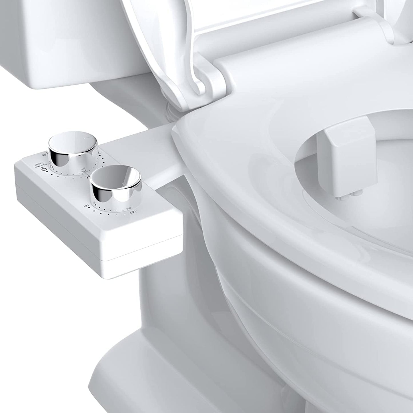 HOT/COLD Water Bidet Non Electric Toilet Seat Attachment/very simple