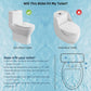 Hibbent Bidet Hibbent Bidet Attachment for Toilet, Non-Electric Dual Nozzle for Frontal & Rear Wash, Adjustable Water Pressure Control, Fresh Water Bidet Toilet Seat, Self Cleaning Water Sprayer,