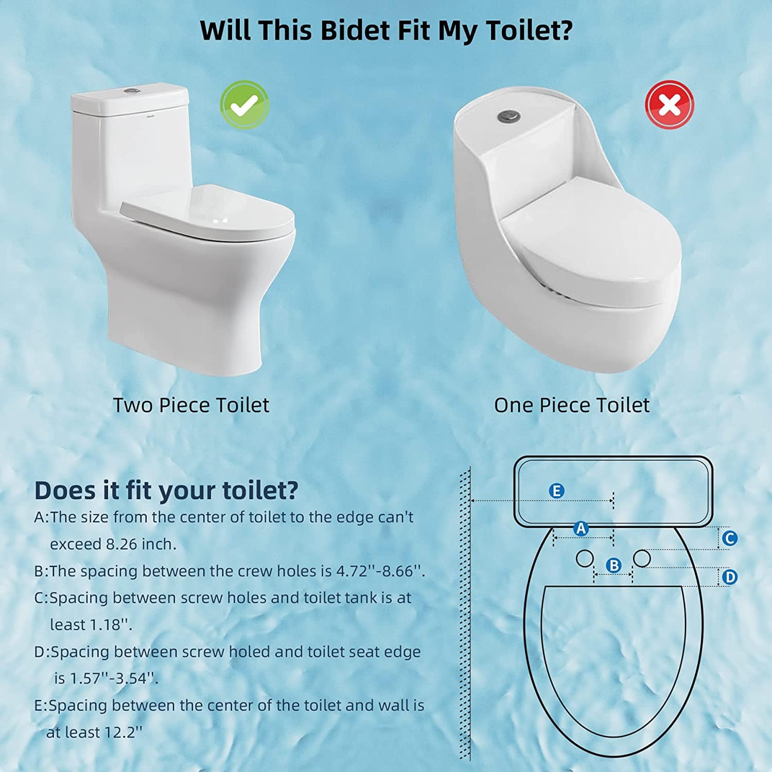 Bidet opzetstuk voor toilet, niet-elektrisch, slanke drukknop, bidet toilet Bidet opzetstuk voor toilet, niet-elektrisch, slanke drukknop, bidet toilet