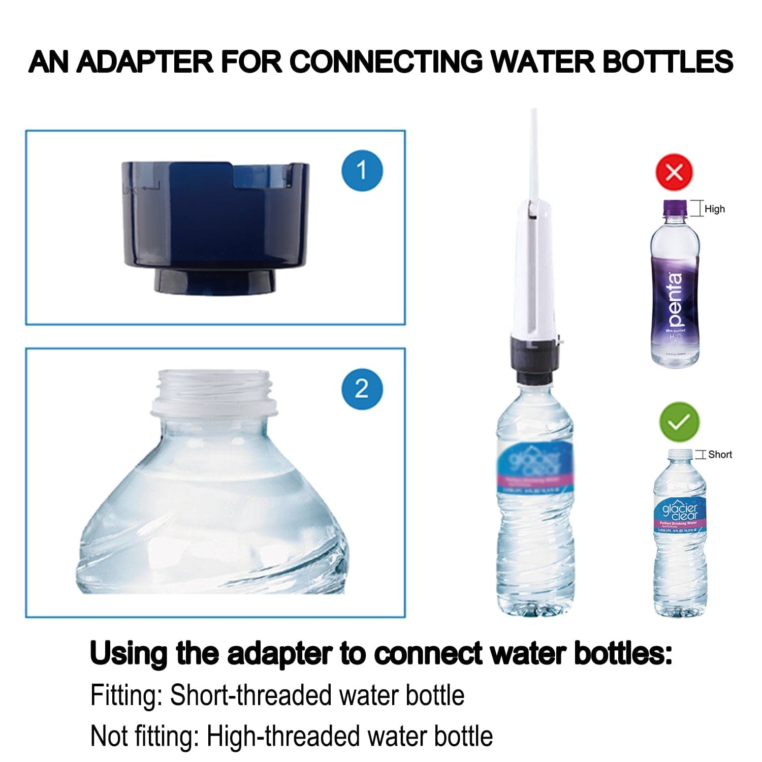Hibbent portable bidet travel bidet electric portable bidet bottle bidet for vacation