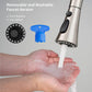 Hibbent Shop Hibbent Pull Down Kitchen Faucet Head Replacement, 3-Function Kitchen Faucet Head Sink Spray Nozzle with 9 Adapters Compatible with Moen, American Standard, Delta, Kohler Faucets, Brushed Nickel