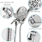 Hibbent Shower Head Hibbent Shower Head with Hose 7-spray High Pressure Handheld Shower Head 3-way Water Diverter