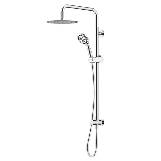 Hibbent Shower Heads Hibbent Rain Shower System with Rainfall Showerhead & Handheld Showerhead All Metal