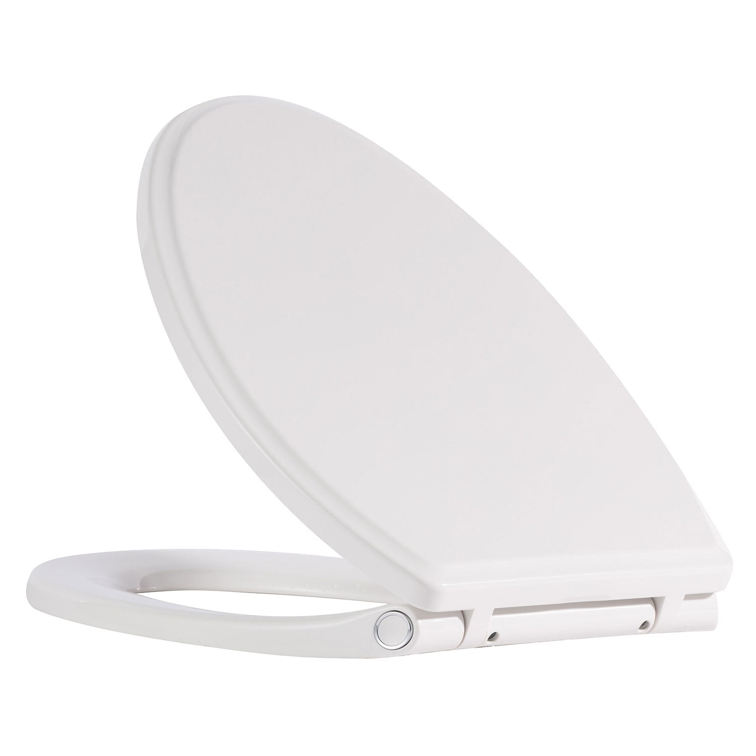 Hibbent Toilet Seats Hibbent One-Click Toilet Seat Cover Quick-Release Premium Toilet Seat Replacement